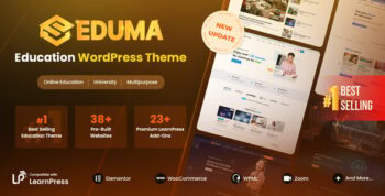 Eduma – Education WordPress Theme (GPL Licensed)