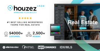 Houzez – Real Estate WordPress Theme (GPL Licensed)