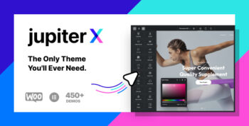 JupiterX – Multipurpose WordPress & WooCommerce Theme (GPL Licensed)