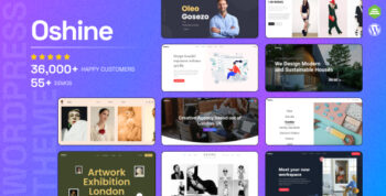 Oshine – Multipurpose Creative WordPress Theme (GPL Licensed)