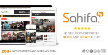 Sahifa – Responsive WordPress News - Magazine - Blog Theme (GPL Licensed)